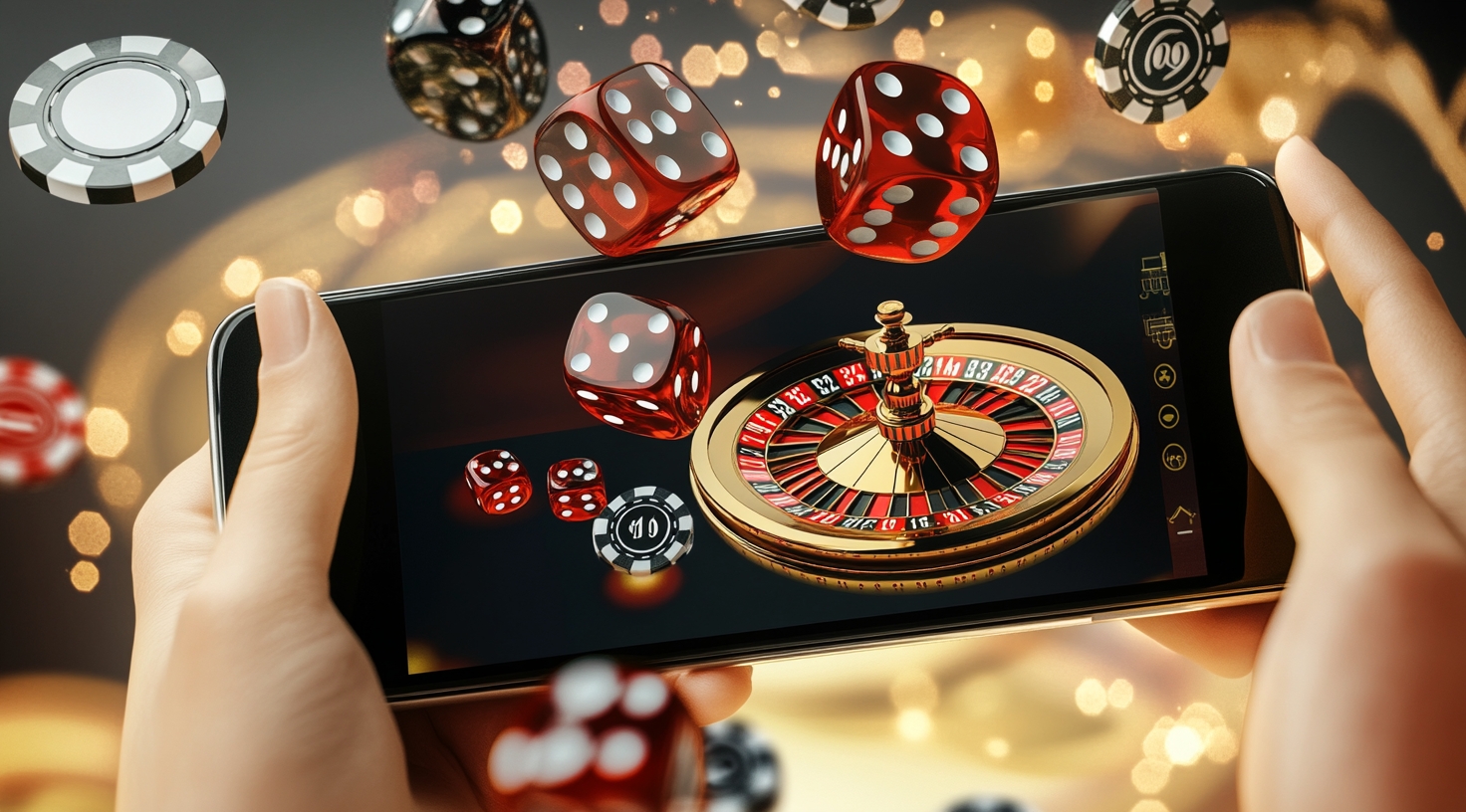 Freedom of Mobile Gaming at Casino 555R
                              